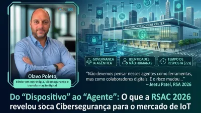Imagem principal do evento Do Chat ao Agente: O que a RSAC 2026 revelou sobre o futuro da Cibersegurança